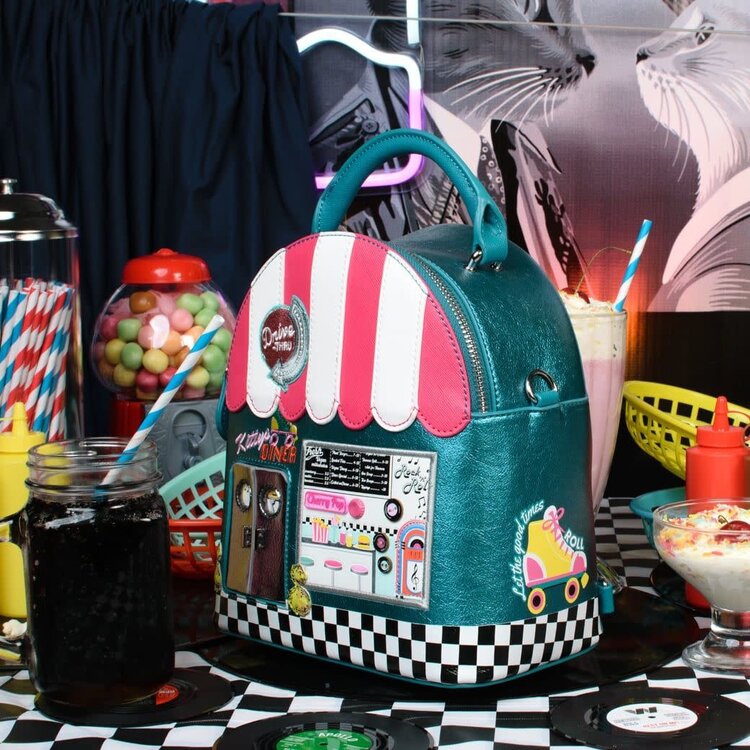 Vendula Kitty's Diner Nova Mini Backpack