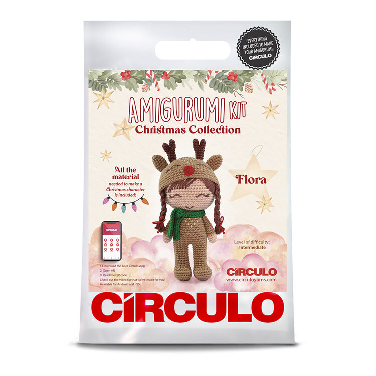 Circulo Christmas Crochet Kit (Flora)