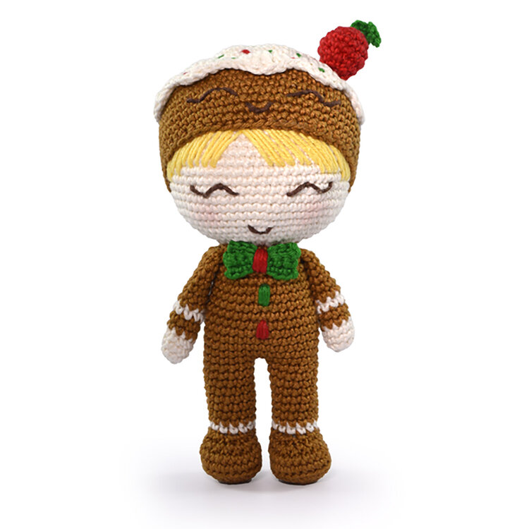 Circulo Christmas Crochet Kit (Gingerbread Man)
