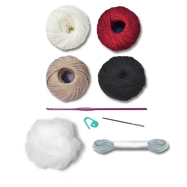 Circulo Christmas Crochet Kit (Mrs. Claus)