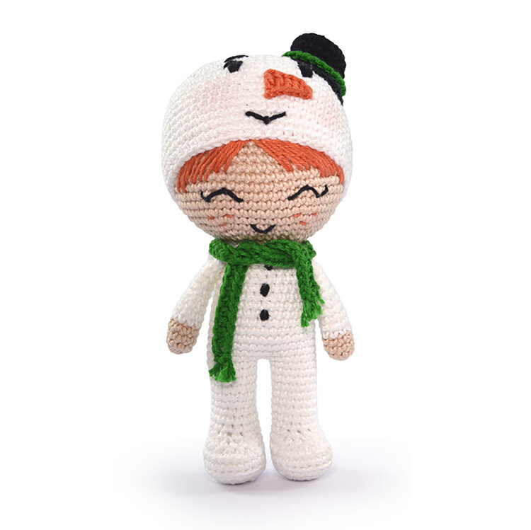 Circulo Christmas Crochet Kit (Snowman)