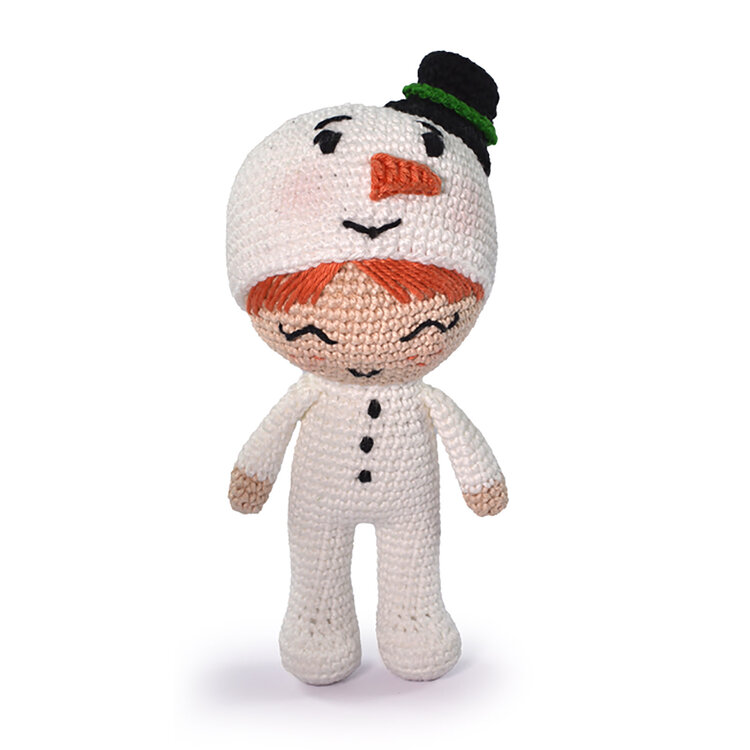 Circulo Christmas Crochet Kit (Snowman)