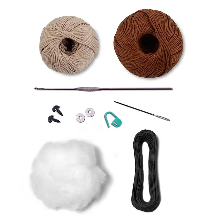 Circulo Safari Animals Crochet Kit (Bear)