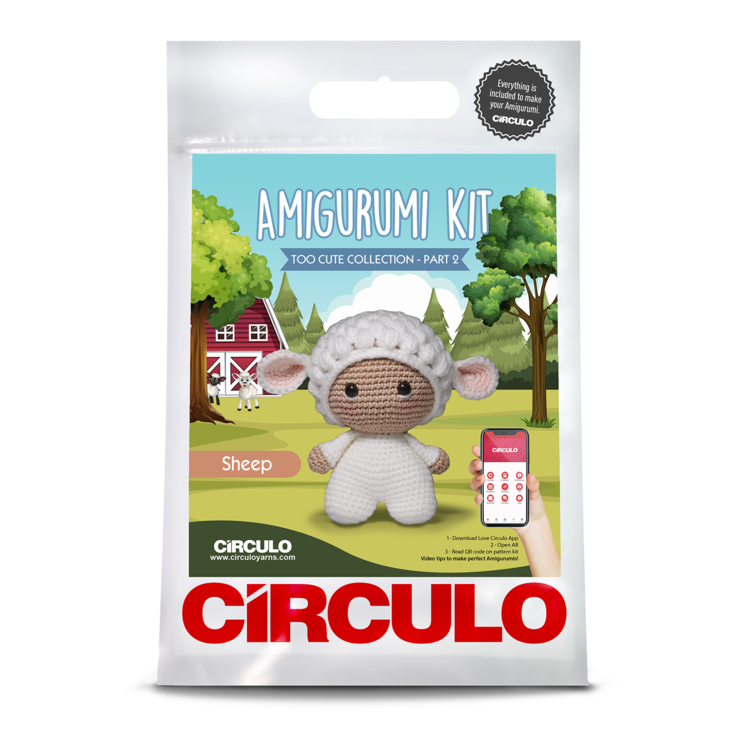 Circulo Too Cute Crochet Kit (Sheep)