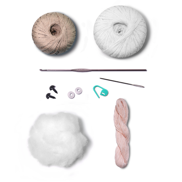 Circulo Too Cute Crochet Kit (Sheep)
