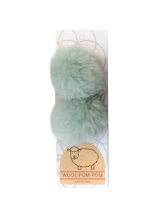 Ikigai Fiber Wool PomPom 6cm (Mint)