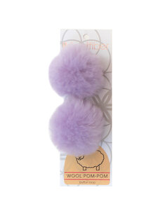 Ikigai Fiber Wool PomPom 6cm (Lavender)