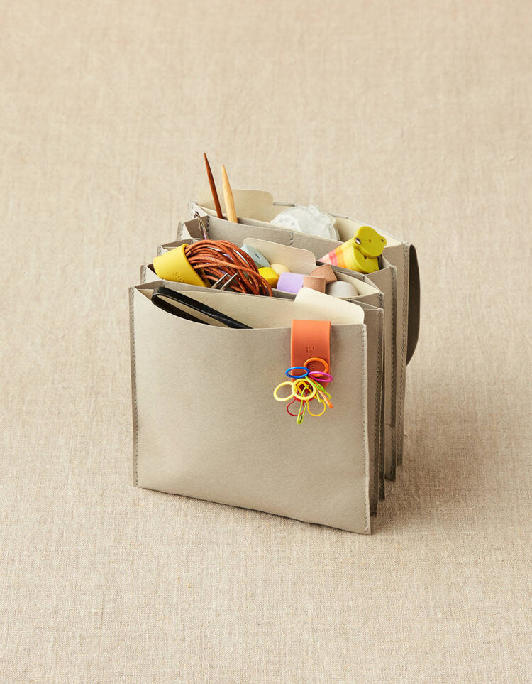 Cocoknits Project Wallet - Gray