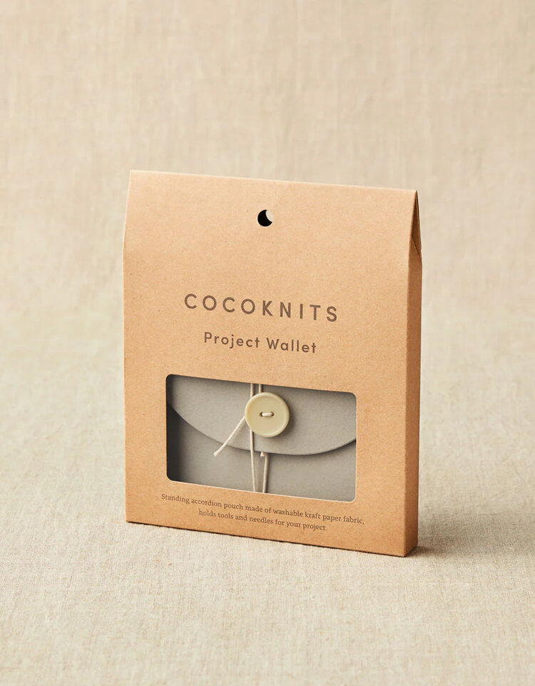 Cocoknits Project Wallet - Gray