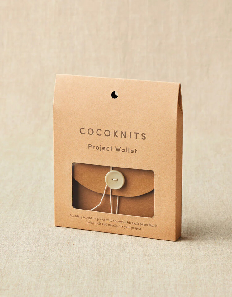 Cocoknits Project Wallet - Kraft