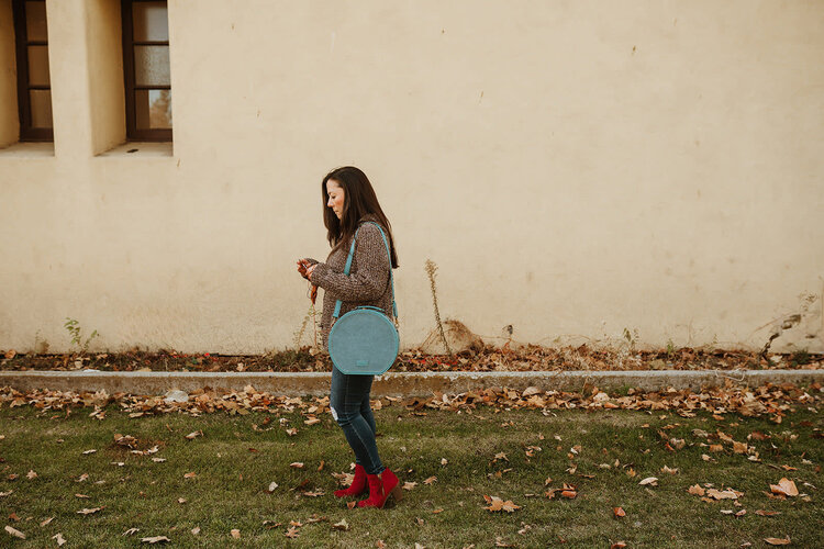 DellaQ Maker's Hat Box (Teal)