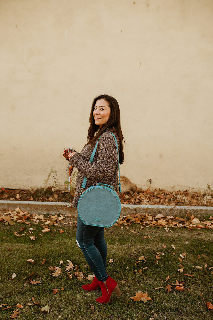 DellaQ Maker's Hat Box (Teal)