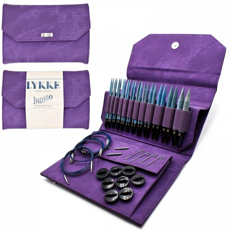 Lykke Lykke Interchangeable Needle Set (Indigo/Violet)