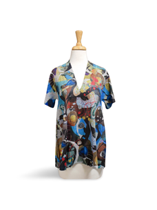 Inoah Sea Flowers Top