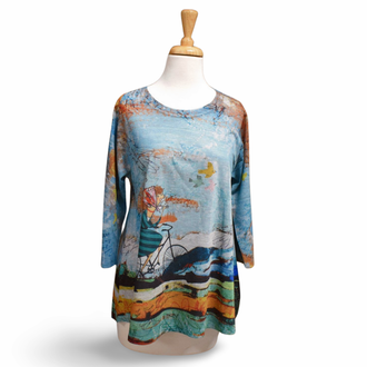 Inoah T350BOM Pop of Color Top
