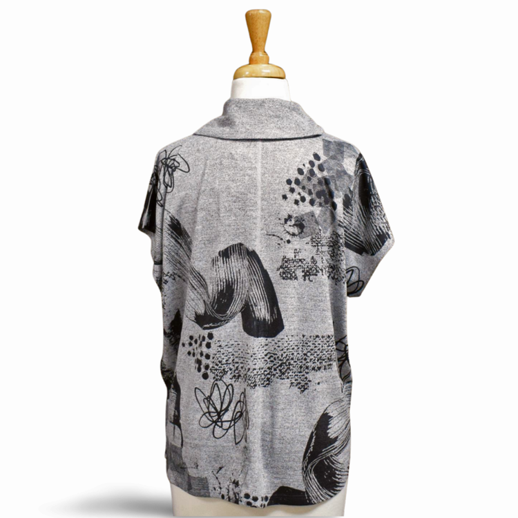 Inoah Black Pebble Top