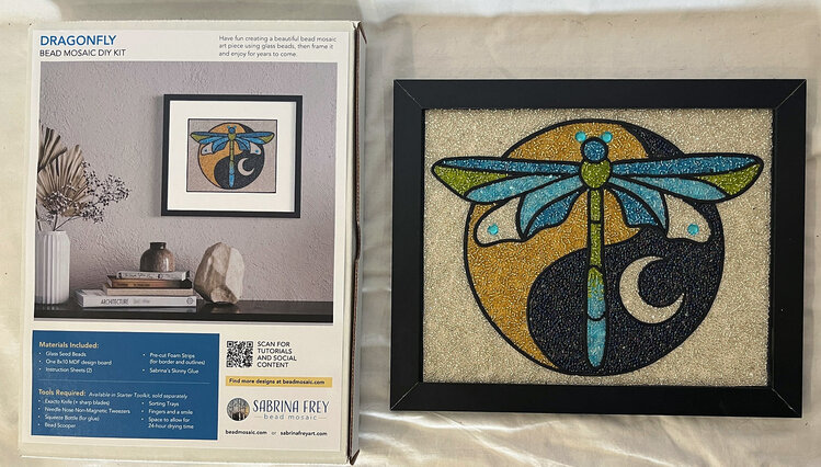 Sabrina Frey Bead Mosaic Kit (Dragonfly)