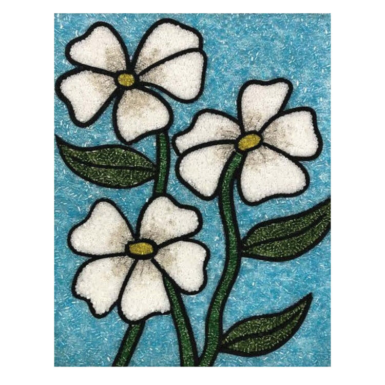Sabrina Frey Bead Mosaic Kit (Flowers)
