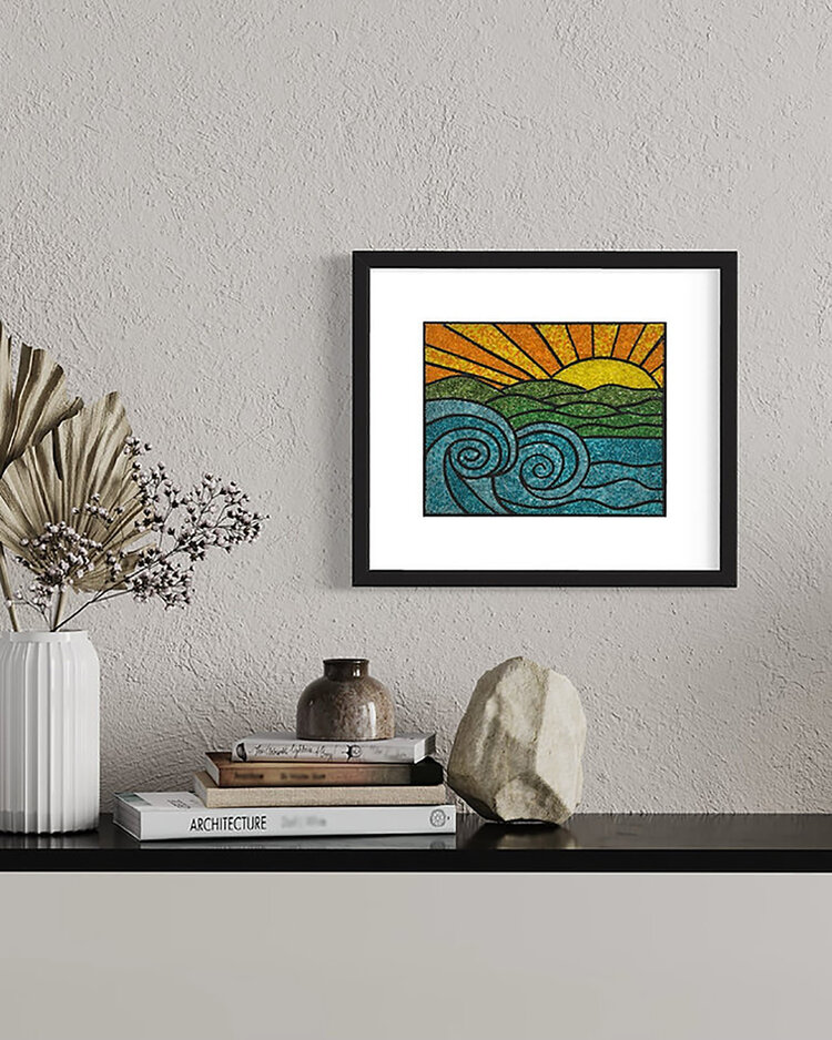 Sabrina Frey Bead Mosaic Kit (Ocean Tide)