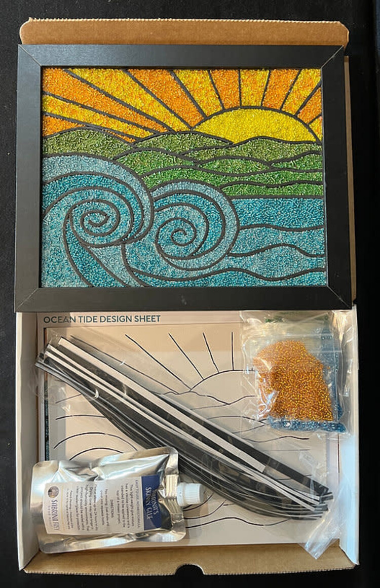 Sabrina Frey Bead Mosaic Kit (Ocean Tide)