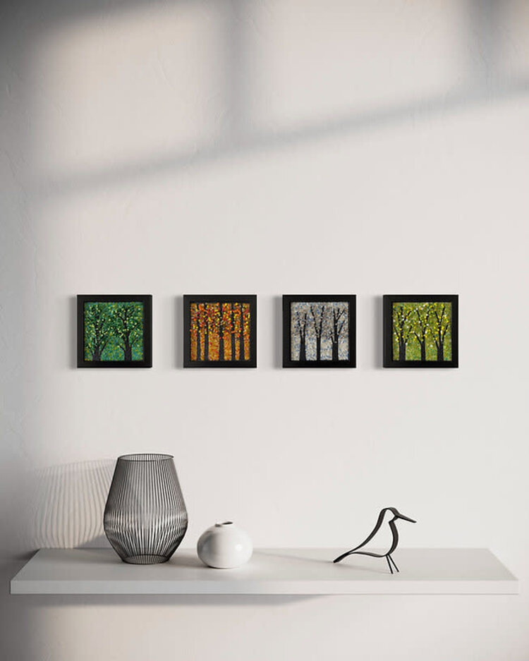 Sabrina Frey Bead Mosaic Kit (Set of Four Seasons)