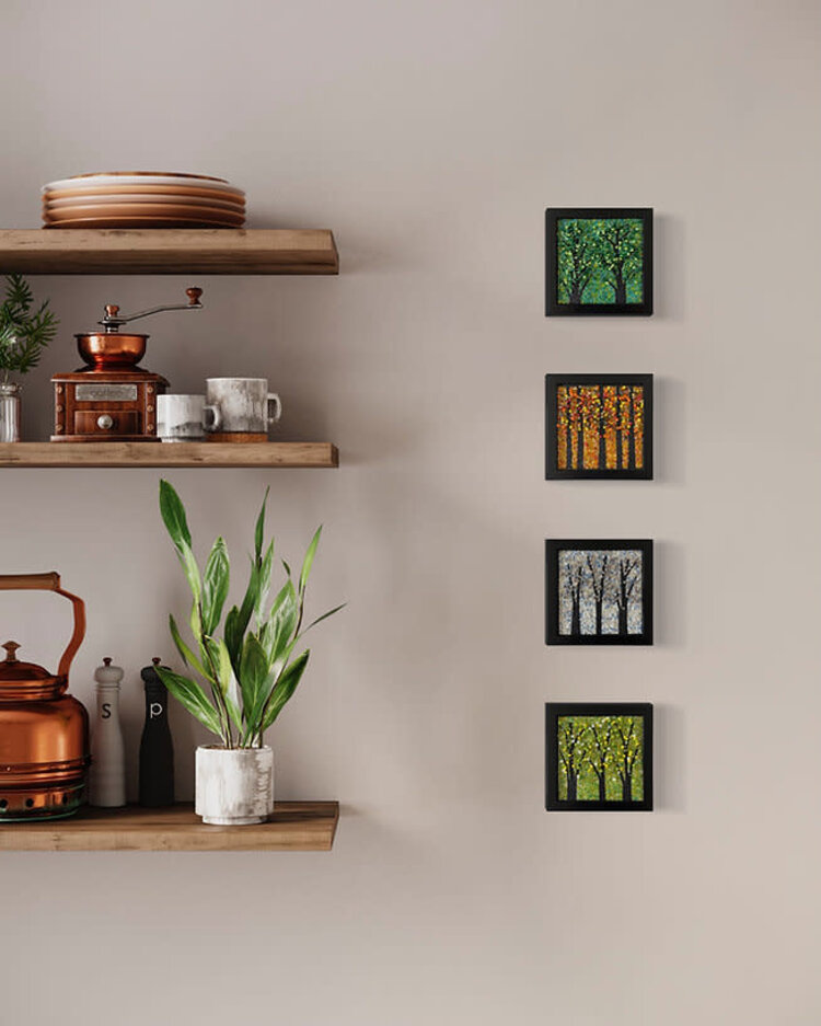 Sabrina Frey Bead Mosaic Kit (Set of Four Seasons)