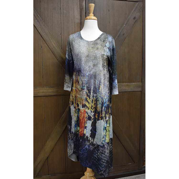 Inoah City Scape Dress