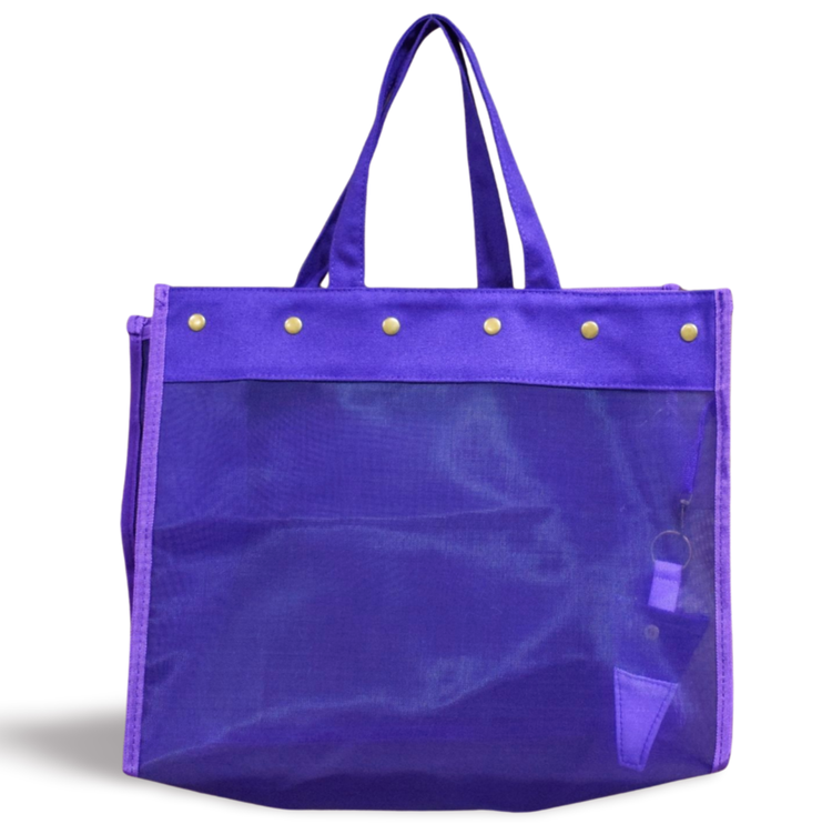 Mesh Tote (Purple)