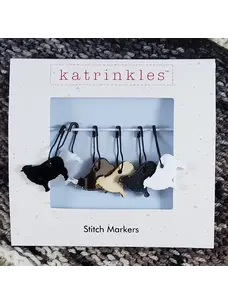 Katrinkles Acrylic Sheep Stitch Marker Set