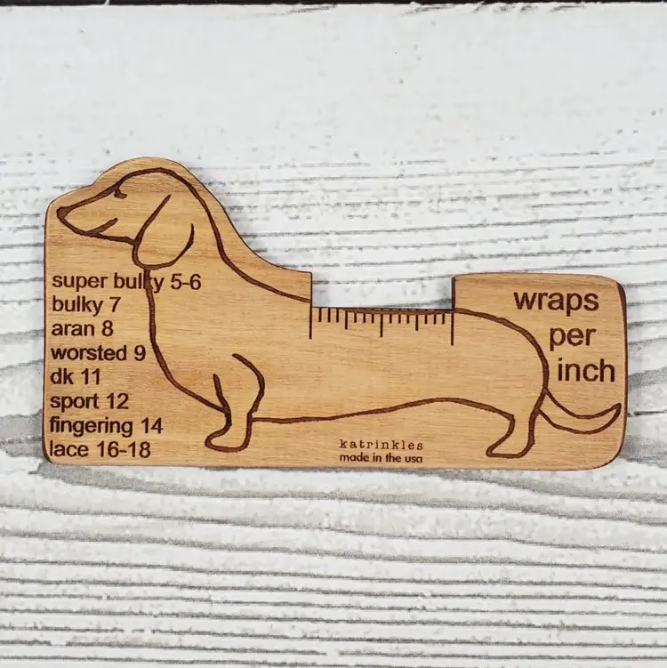 Katrinkles Dachshund Wraps Per Inch Tool