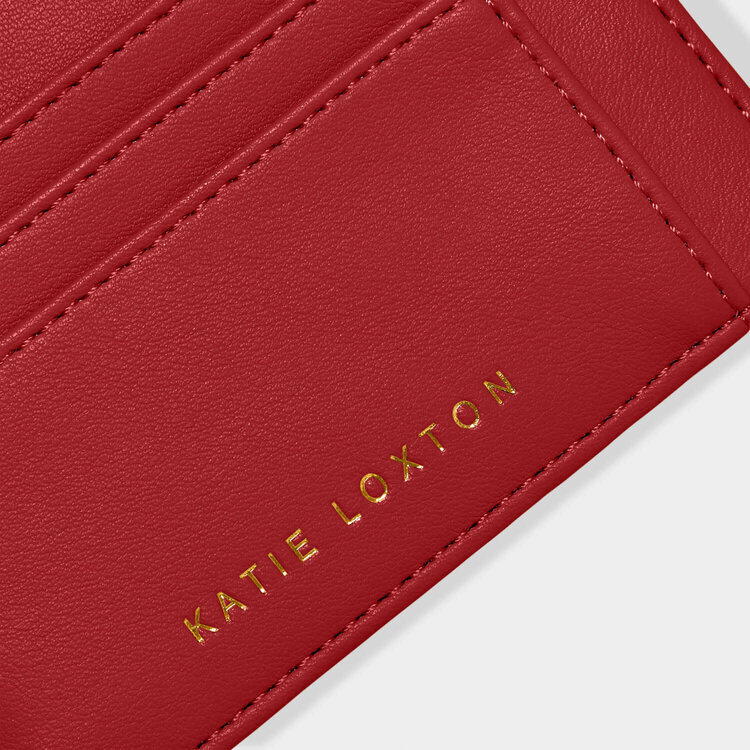 Katie Loxton Lily Cardholder (Garnet Red)