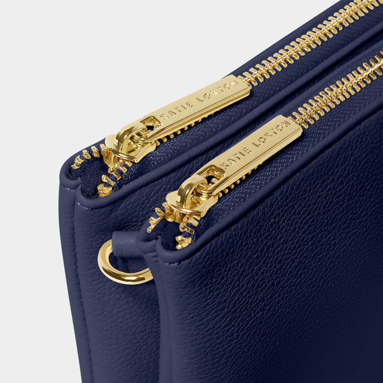 Katie Loxton Duo Pouch (Midnight Blue)