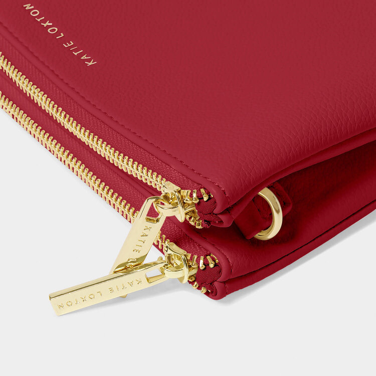 Katie Loxton Duo Pouch (Red)