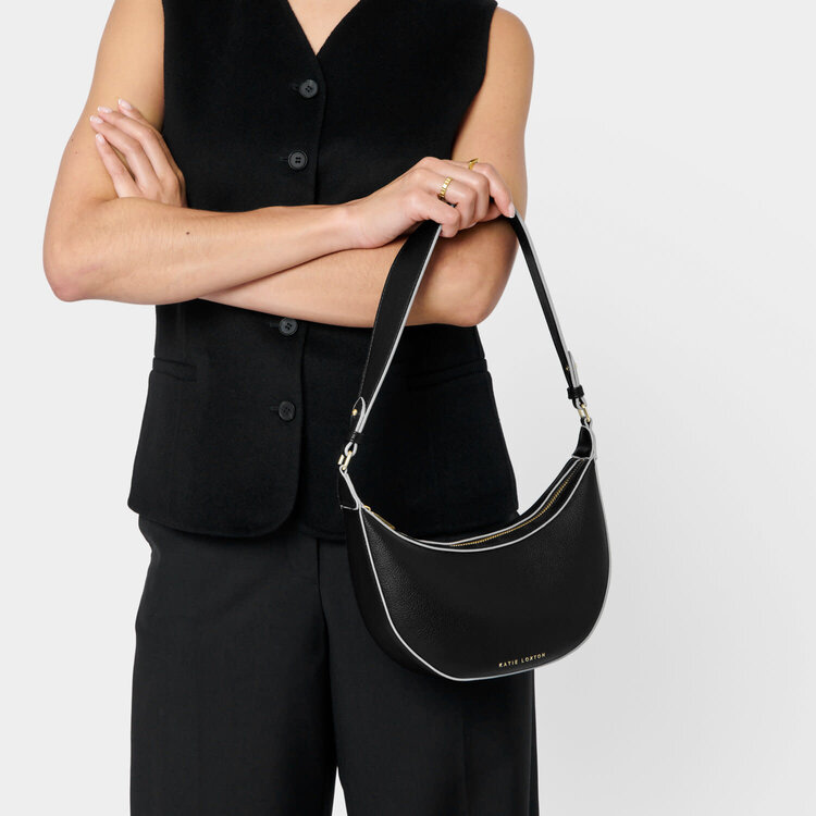 Katie Loxton Marni Small Shoulder Bag (Black)