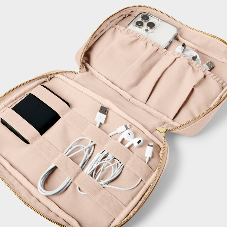 Katie Loxton Cable Organizer (Nude Pink)