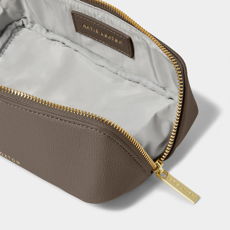 Katie Loxton Small Make Up Bag (Mink)