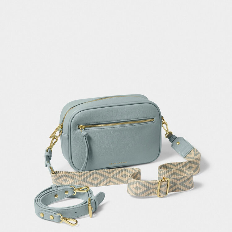 Katie Loxton Hallie Crossbody Bag (Duck Egg Blue)