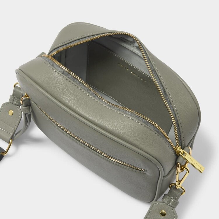 Katie Loxton Hallie Crossbody Bag (Graphite Green)