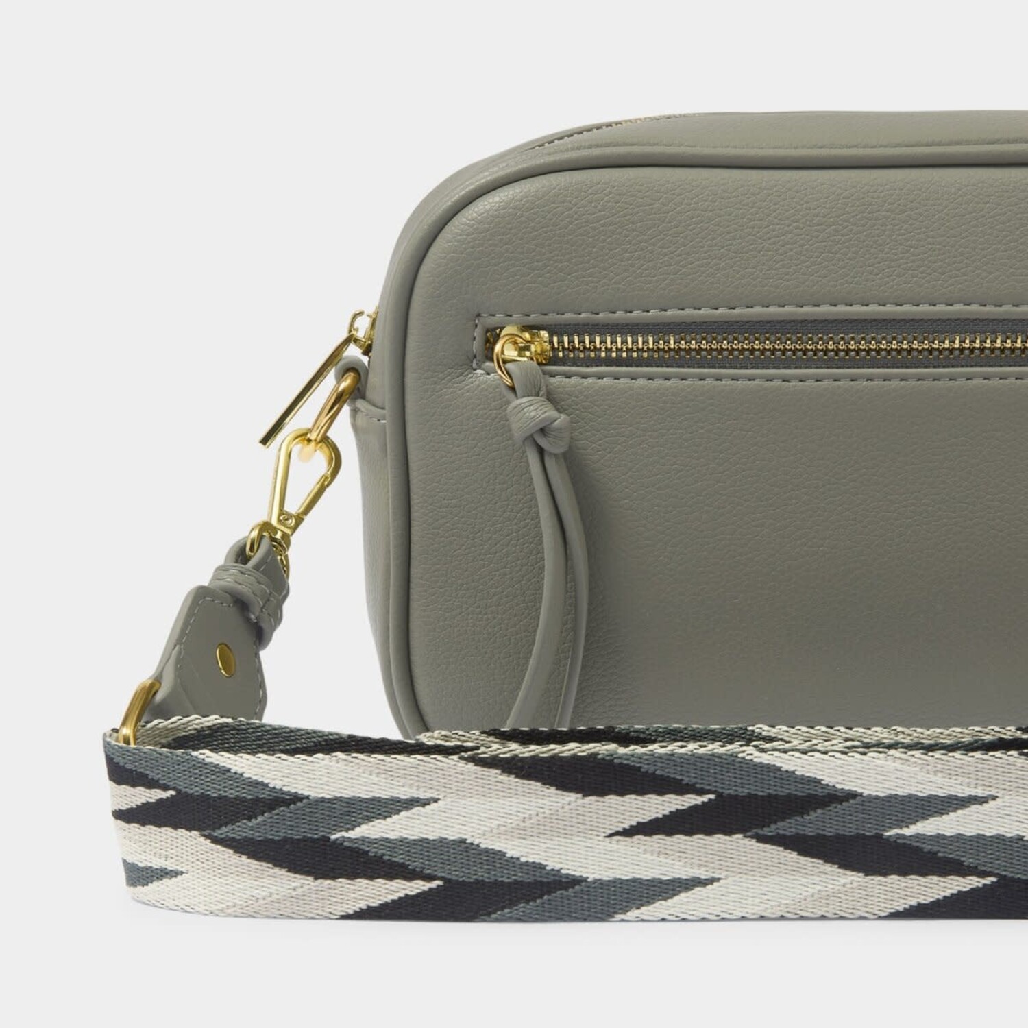 Hallie Crossbody Bag (Graphite Green) - Sealed with a Kiss