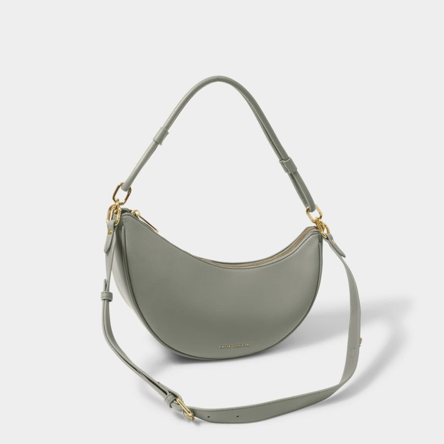 Katie Loxton Asha Sling Bag (Graphite Green) - Sealed with a Katie Loxton Asha Sling Bag (Graphite Green) - Sealed with a