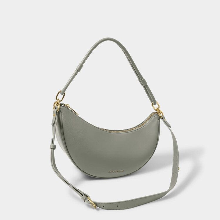 Katie Loxton Asha Sling Bag (Graphite Green)