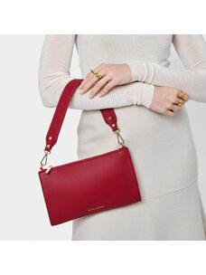 Katie Loxton Reya Shoulder Bag (Garnet Red)