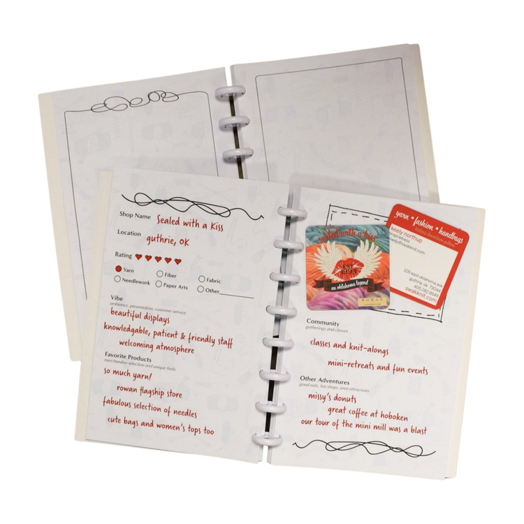 SWAK Maker's Travel Journal