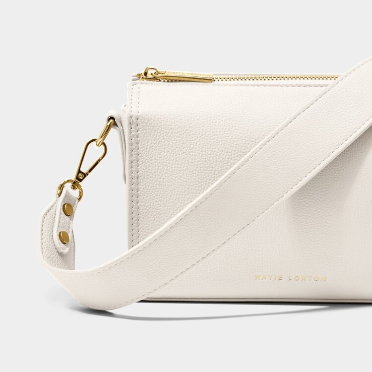 Katie Loxton Zana Crossbody Bag (Off White)