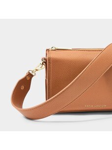 Katie Loxton Zana Crossbody Bag (Cognac)