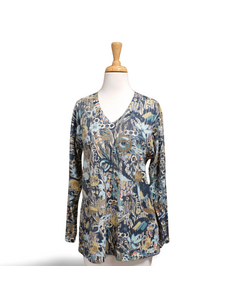 Inoah Jewel V-Neck Top