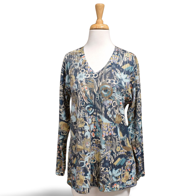 Inoah Jewel V-Neck Top