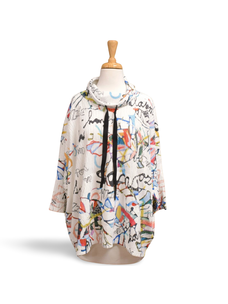 Inoah Puzzled Cowl Pullover