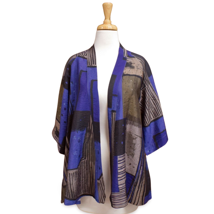 3 Potato Clothing Abstract Kimono