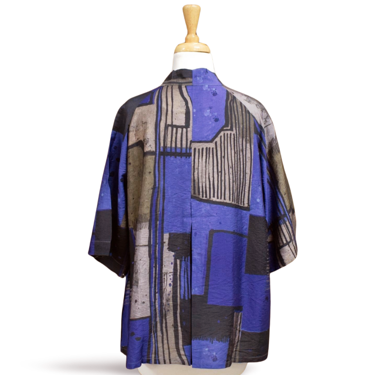 3 Potato Clothing Abstract Kimono